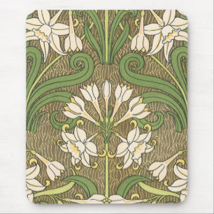 Grasset’s Art Nouveau Daffodil - Mousepad