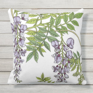Grasset’s Art Nouveau Wisteria Cushion