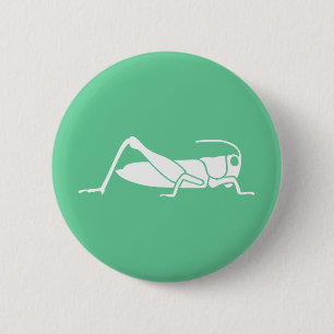 Grasshopper 6 Cm Round Badge
