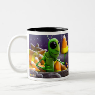 Grasshopper and Ants Halloween Mug