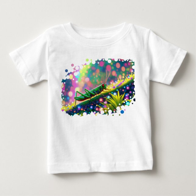 Grasshopper Baby T-Shirt (Front)