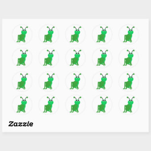 Grasshopper Classic Round Sticker
