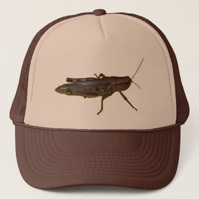 Grasshopper Design Trucker Hat (Front)