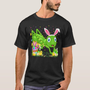 Grasshopper Easter Egg Hunting Grasshopper Easter  T-Shirt