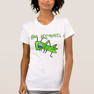 Grasshopper Go Green T-shirts and Gifts