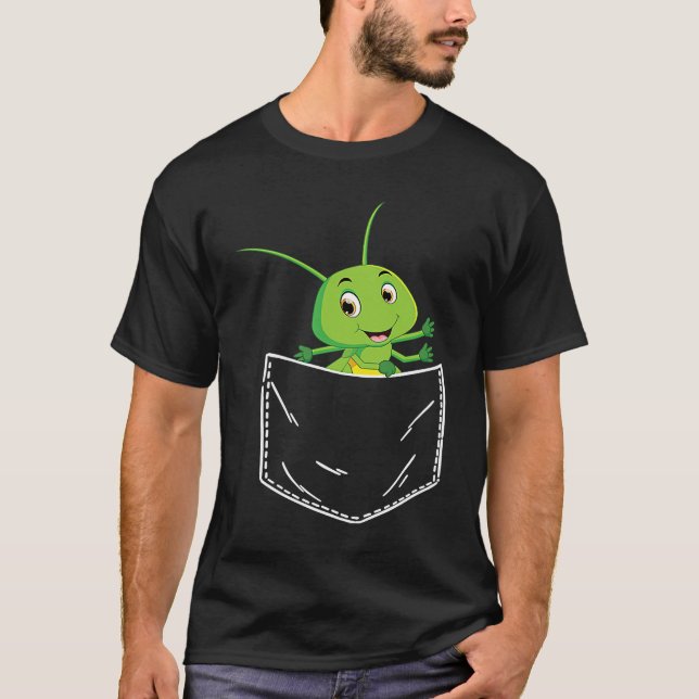 Grasshopper Pocket T-Shirt (Front)