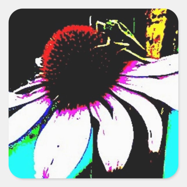 Grasshopper Square Sticker (Front)