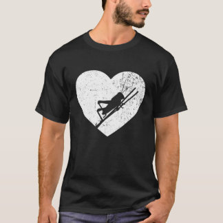 Grasshopper Vintage White Heart Animal Lover Valen T-Shirt