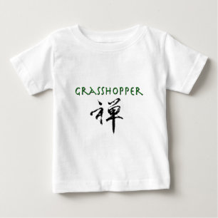 Grasshopper with "Zen" symbol Baby T-Shirt