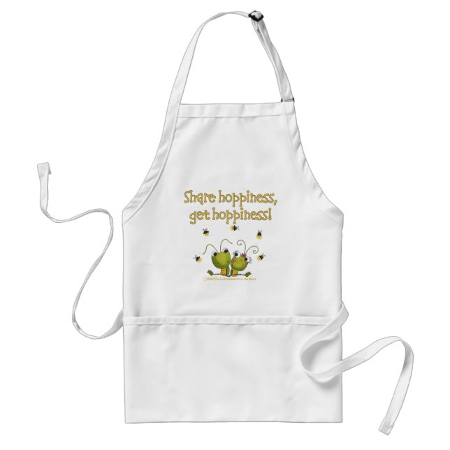 Grasshoppers Share Hoppiness Standard Apron (Front)