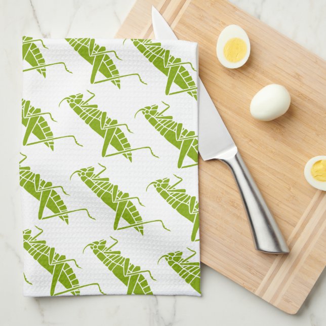 Grasshoppers Tea Towel (Quarter Fold)