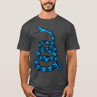 Grassless Blue Gadsden Snake T-Shirt