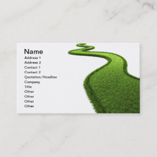 Grassy Road Business Card