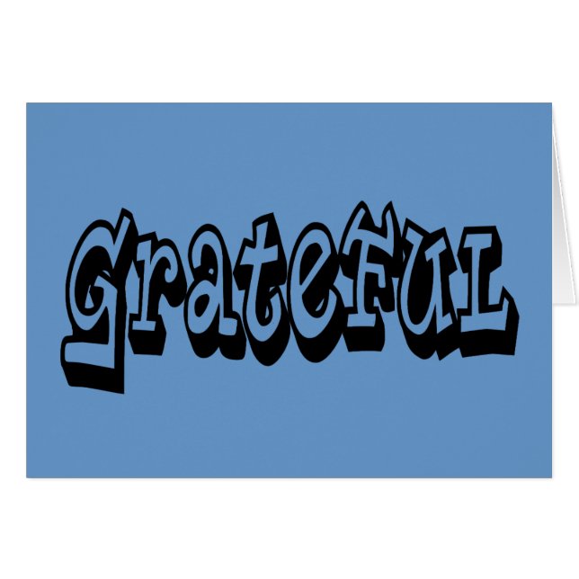 Grateful (Front Horizontal)