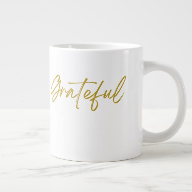 Grateful 20 oz Jumbo Mug (Right)