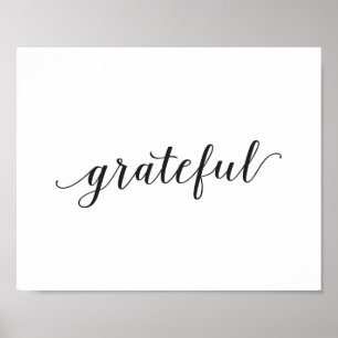 Grateful - Art Print - Decor