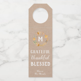 Grateful Bottle Hanger Tags
