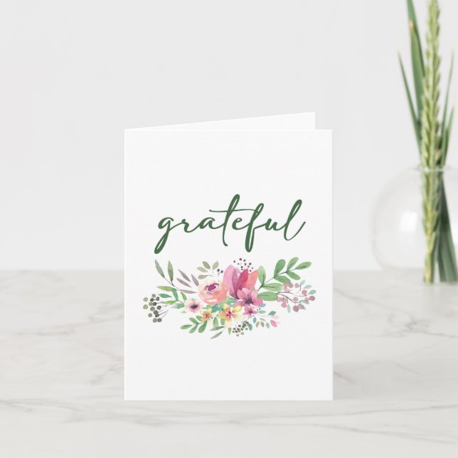 Grateful Card (Front)