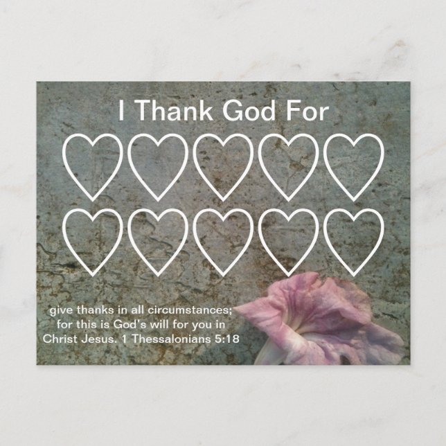 Grateful Christian Cards (Front)