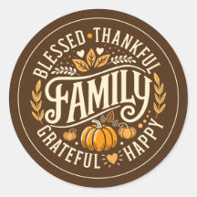 Grateful Circle – Autumn Icons