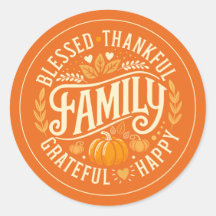 Grateful Circle – Autumn Icons