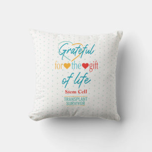 Grateful Customisable Transplant Pillow
