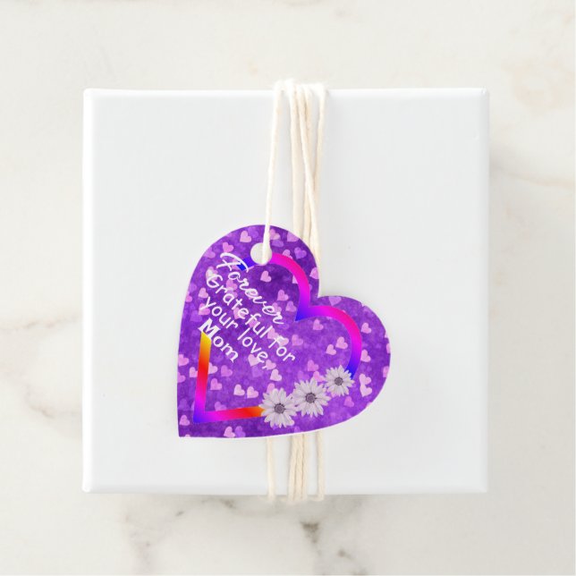 Grateful  favour tags (In Situ)