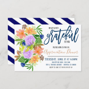 Grateful For You Appreciation Invitation
