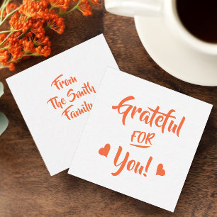 Grateful For You Note Card