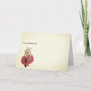 Grateful for You! Thank You Card