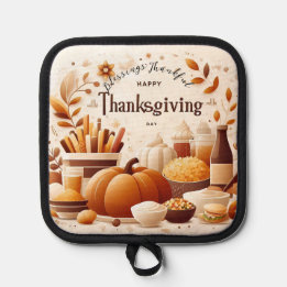 Grateful Gatherings: Festive Thanksgiving Pot Holder