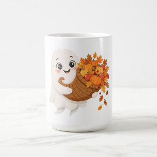 Grateful Ghost Cornucopia Thanksgiving Coffee Mug