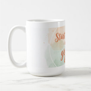Grateful Heart Inspirational Coffee Cup