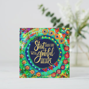 “Grateful Heart’ Inspirivity Card