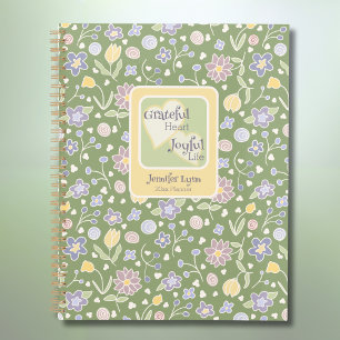 Grateful Heart Joyful Life Personalised Planner 