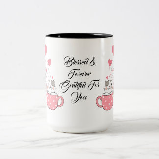 Grateful Heart Mug Perfect Gift For Hubby, Wife 