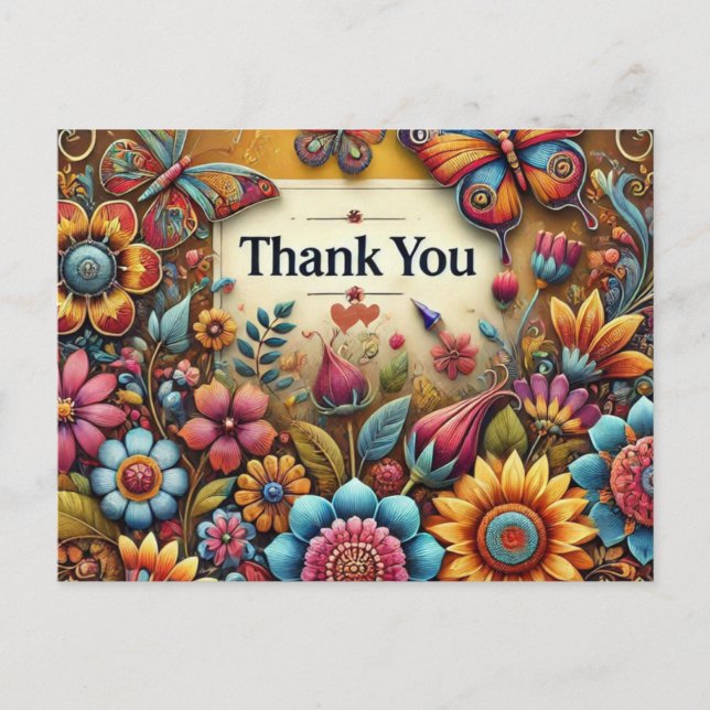 Grateful Moments - Thank You Postcard Collection (Front)