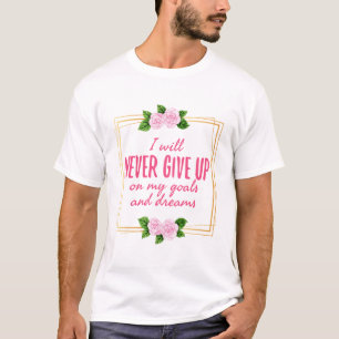 Grateful Motivation words for life and success T-Shirt