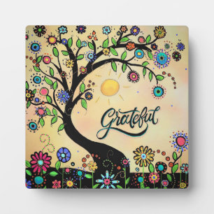 Grateful (original design) plaque