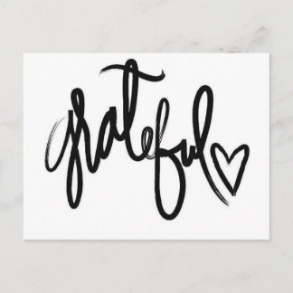 Grateful Postcard