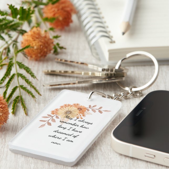 Grateful Reflections Key Ring (Front Right)