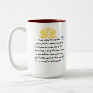 grateful thankful affirmations mug