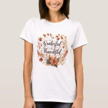 Grateful & Thankful Autumn Thanksgiving Inspired