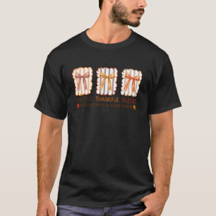 Grateful Thankful Blessed Christian Faith Coquette T-Shirt