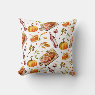 Grateful Thankful Blessed Cushion