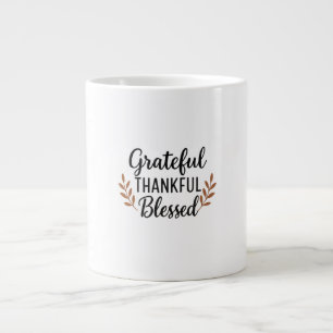 Grateful, Thankful, Blessed Mug