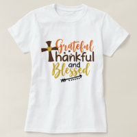 Grateful Thankful Blessed Quote Women's