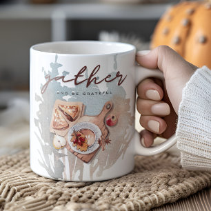 Grateful Thansgiving Gathering Coffee Mug