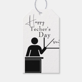 Grateful to the teacher gift tags