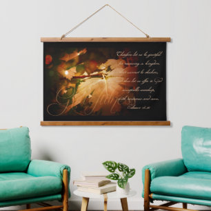 Gratefulness  hanging tapestry